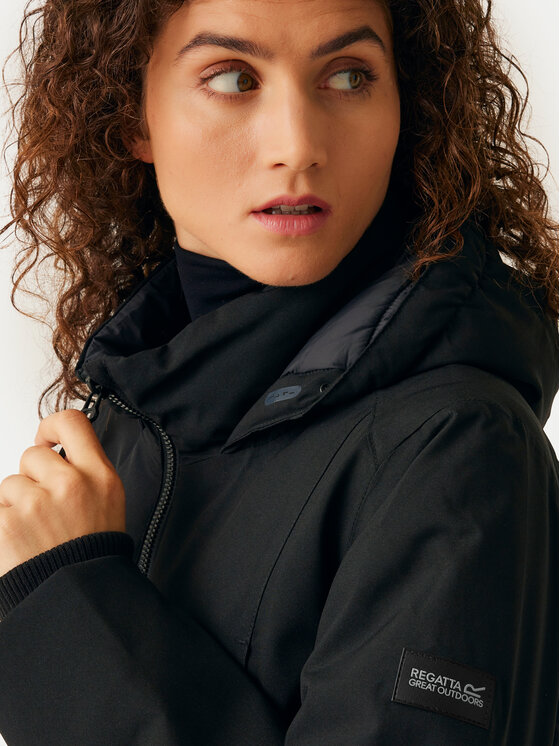 Regatta Regatta Regenjacke Yewbank IV RWP395 Schwarz Regular Fit