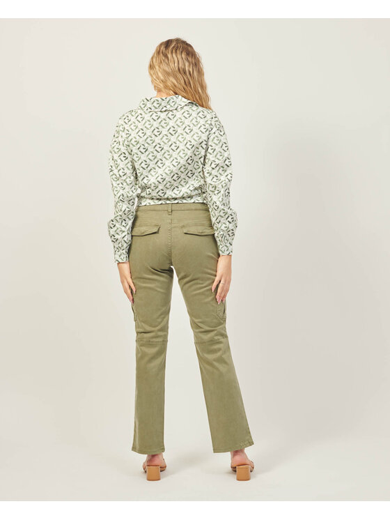 Guess Guess Camicia W4RH59-WE2Q0 Verde Regular Fit