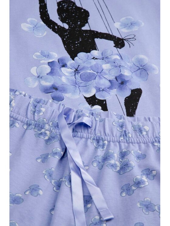 Coccodrillo Coccodrillo Piżama WC6448204PJS-016 Fioletowy Regular Fit