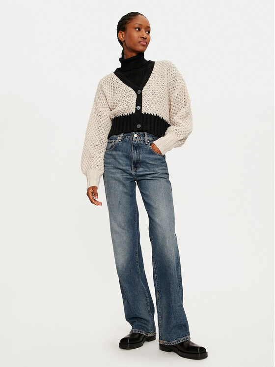 ONLY ONLY Cardigan Rose 15327593 Bej Regular Fit