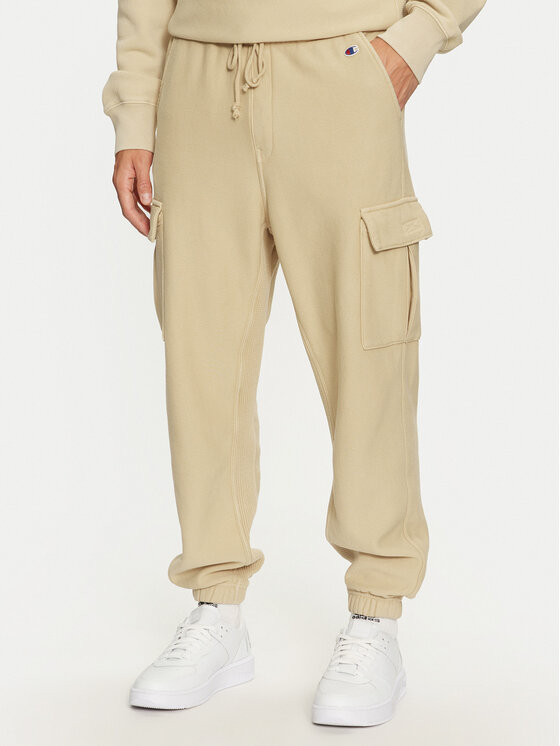 Champion Bluză Reverse Weave 218644 Bej Regular Fit