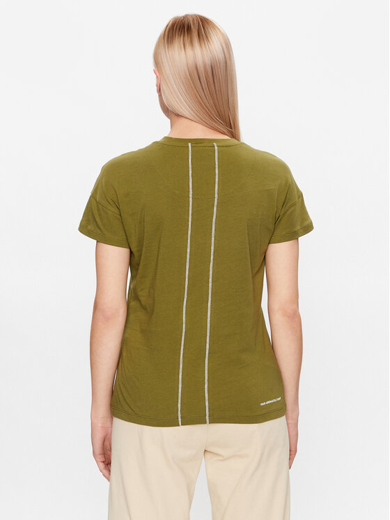 Aeronautica Militare Aeronautica Militare Marškinėliai 231TS2103DJ510 Žalia Regular Fit