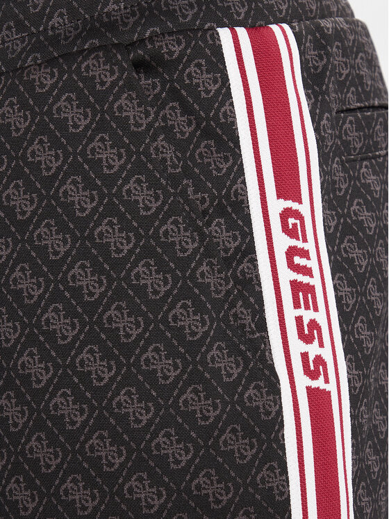 Guess Guess Teplákové kalhoty Z5BB19 K2042 Černá Regular Fit