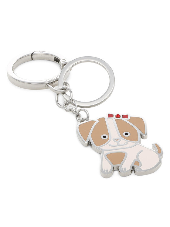 Liu Jo Brelok Key Ring Dog AA2250 A0001 Srebrny | Modivo.pl