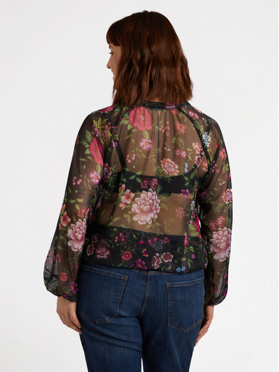 Fiorella Rubino Fiorella Rubino Blusa 2818T002332N0Z3 Nero A-Line Fit