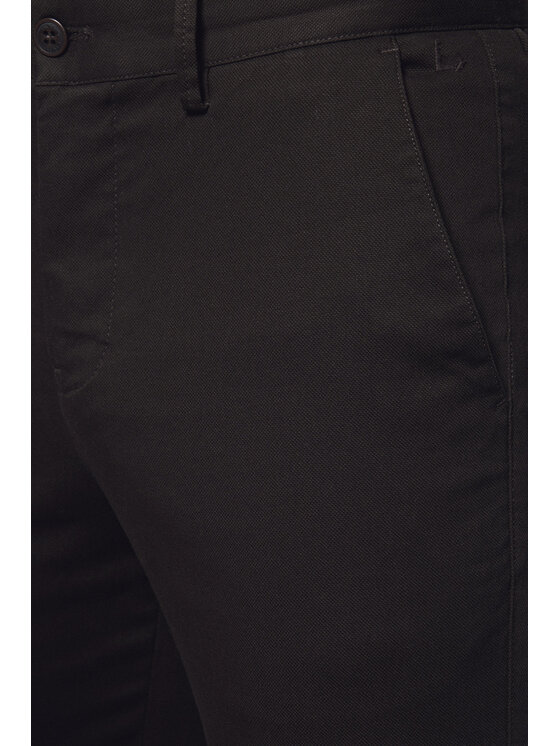 Lancerto Lancerto Chinosy Maroko SP082124000006 Brązowy Slim Fit