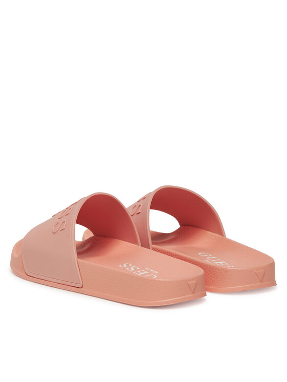 Guess Guess Klapki E5GZ07BB00F Pomarańczowy