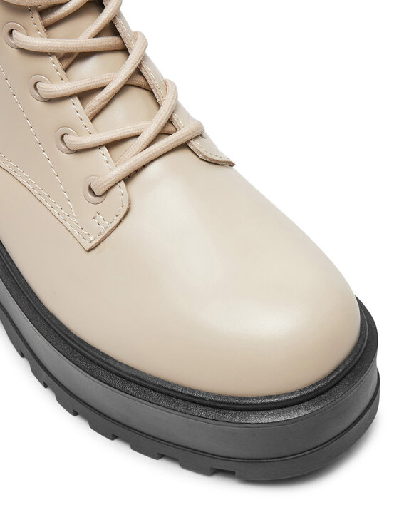 Calvin Klein Jeans Calvin Klein Jeans Trapery Flatform YW0YW01535 Beżowy