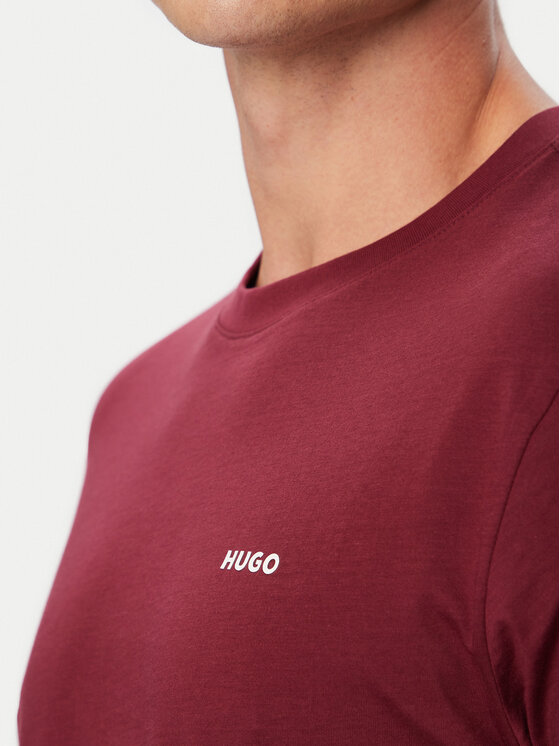 HUGO HUGO Тишърт Dero222  50466158 Бордо Regular Fit