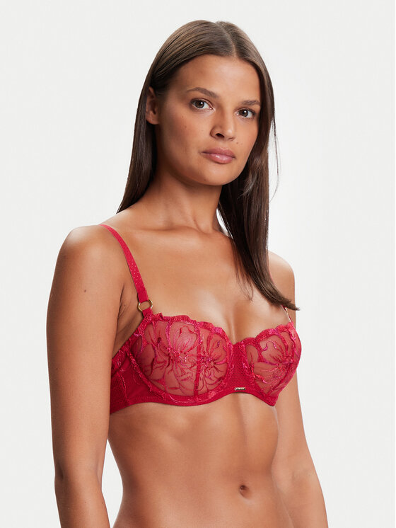 Chantelle Chantelle Grudnajk balkonet Fleurs C12M50 Crvena