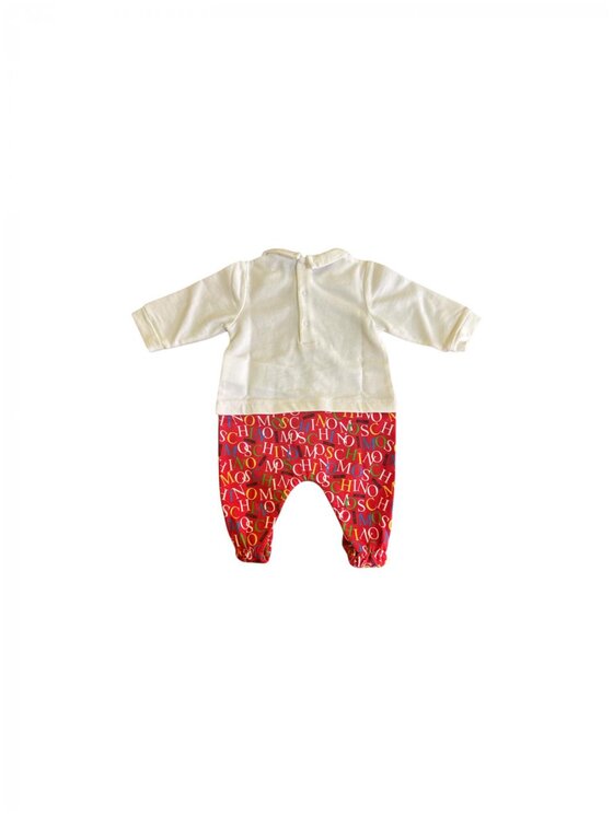 LOVE MOSCHINO LOVE MOSCHINO Komplet body i śpiochy mmy06z_rosso Czerwony