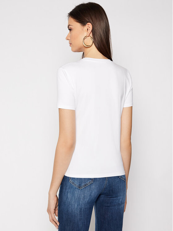 T-shirt MA-18N-11E2-V120 Bianco Regular Fit