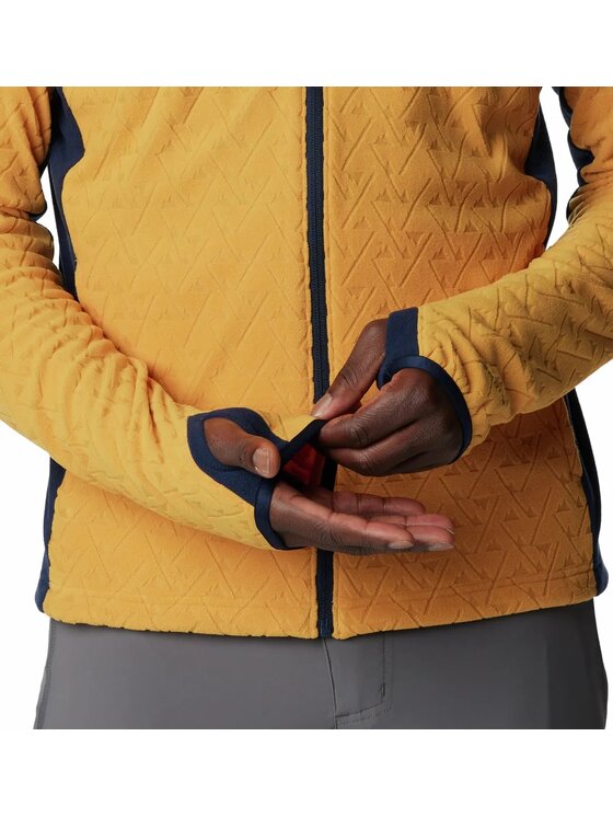 Columbia Columbia Bluza 205333 Żółty Regular Fit