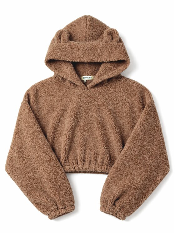 MissDenim MissDenim Polar Teddy Bear Brązowy Oversize