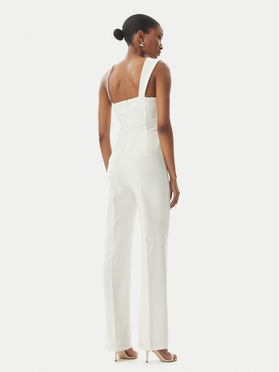 Rinascimento Rinascimento Jumpsuit CFC0019922002 Bianco Regular Fit