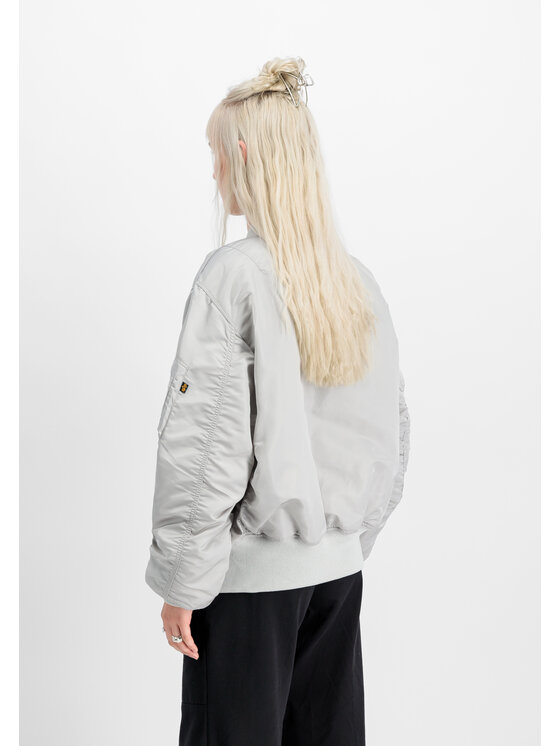 Alpha Industries Alpha Industries Kurtka bomber MA-1 Heritage Bomber Jacket Szary Core Fit