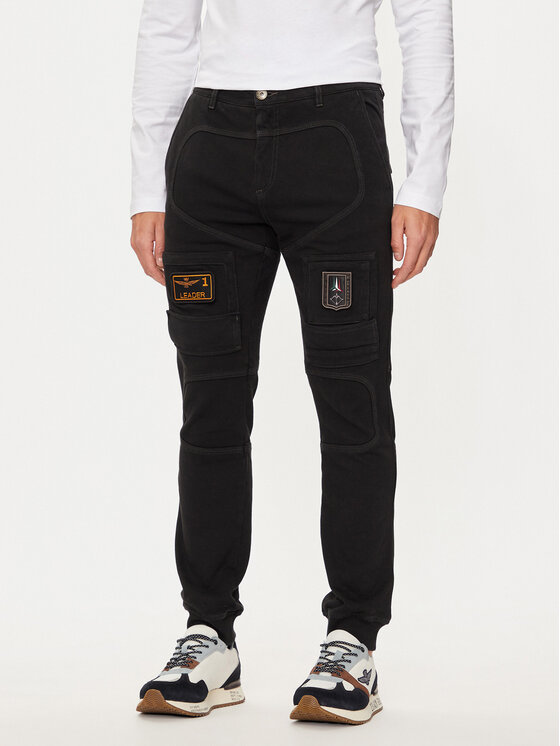 Aeronautica Militare Aeronautica Militare Joggers 242PF743J505 Nero Regular Fit