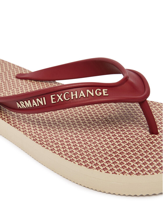 Armani Exchange Armani Exchange Žabky XUQ002 XV676 M5145 Bordová