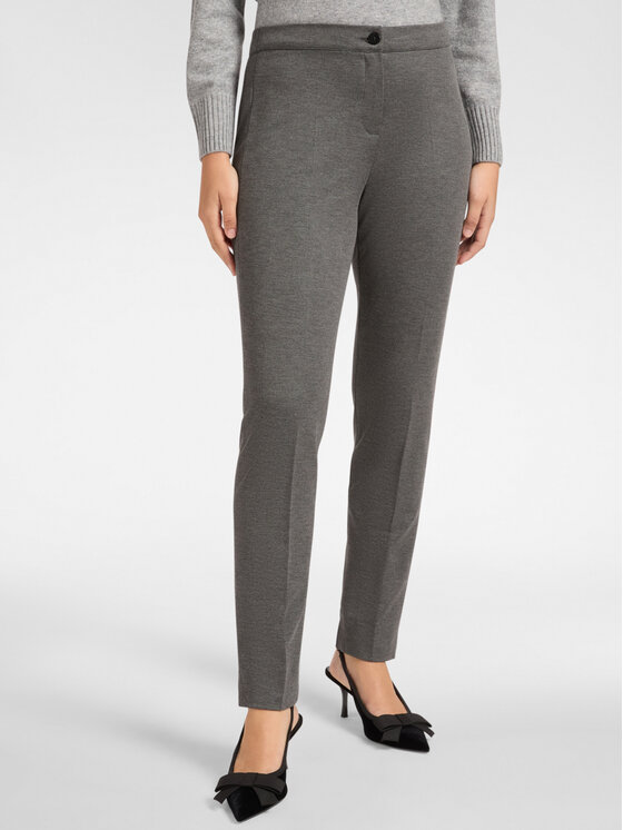 Elena Mirò Elena Mirò Pantaloni di tessuto P802P000357N023 Grigio Slim Fit