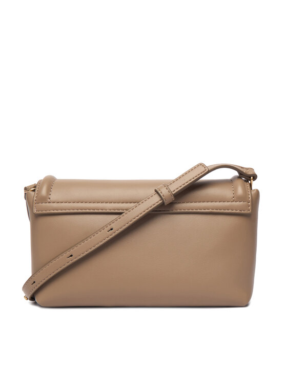 Calvin Klein Calvin Klein Дамска чанта Bold Ck Flap Crossbody LV04F1027G Кафяв