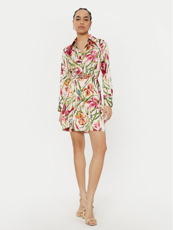 Marciano Guess Marciano Guess Rochie tip cămașă 5RGK40 9917Z Colorat Regular Fit