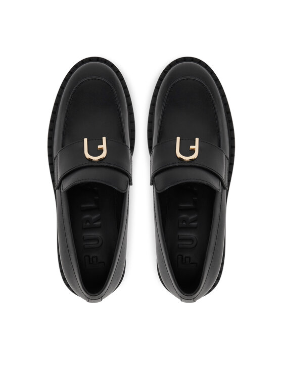 Furla Furla Loafersy New Legacy YJ81FNL WU0000 AL O6000 Czarny