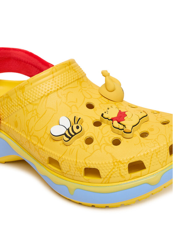 Crocs Crocs Şlapi Disney Winnie The Pooh Classic Platform Clog 211092 Galben