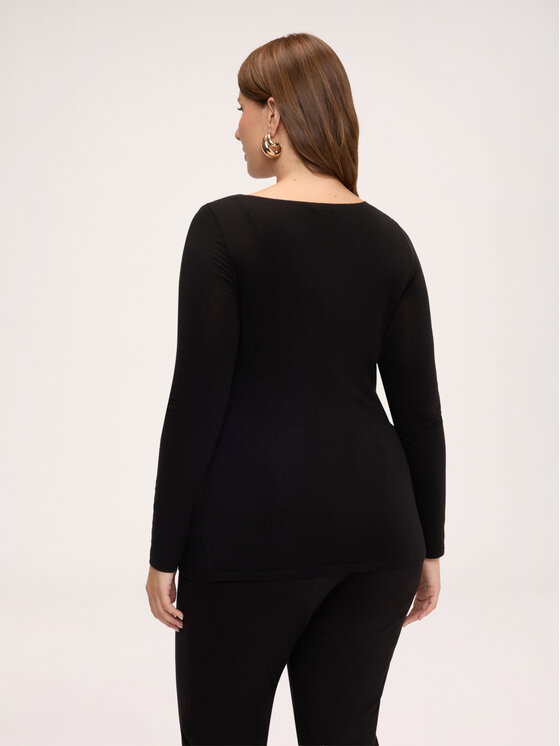 Fiorella Rubino Fiorella Rubino T-shirt G0EDL009352N033 Nero Regular Fit