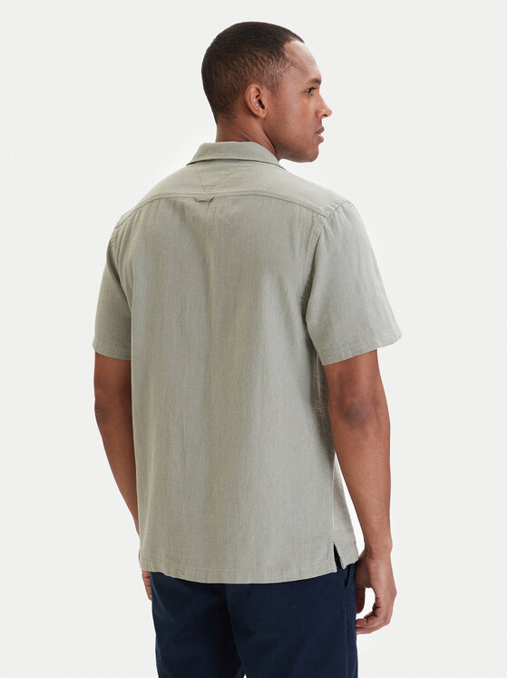 Tommy Jeans Tommy Jeans Koszula DM0DM23058 Zielony Regular Fit