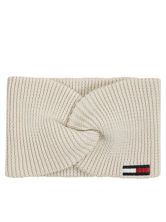 Tommy Hilfiger Auduma matu lente Elongated Flag AW0AW16776 Bēšs