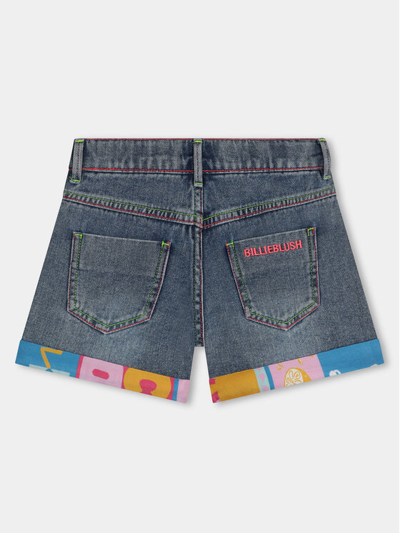 Billieblush Billieblush Джинсові шорти U20112 Голубий Regular Fit