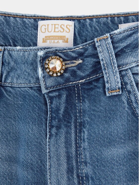 Guess Guess Jeansy 164179 Niebieski Relaxed Fit