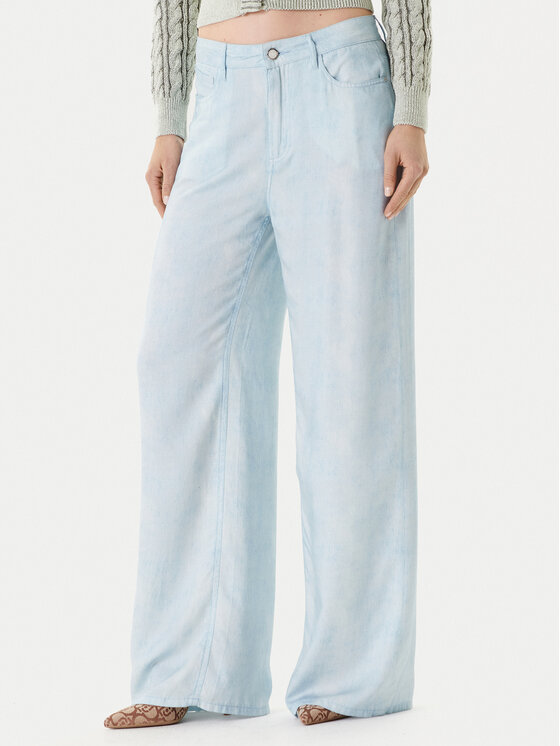 Guess Guess Pantaloni din material 176485 Albastru Slim Fit