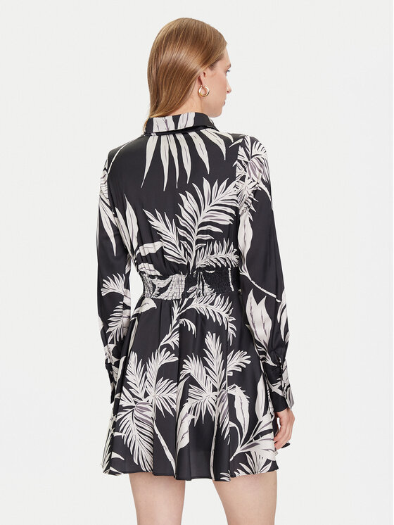 Guess Guess Kokteilinė suknelė W5YK00 WF1T2 Žalia Regular Fit