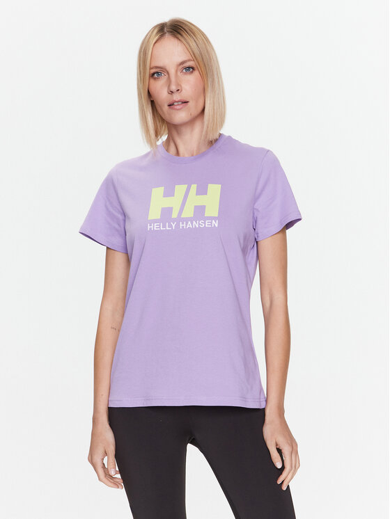 Helly Hansen T-krekls Logo 34112 Violets Regular Fit