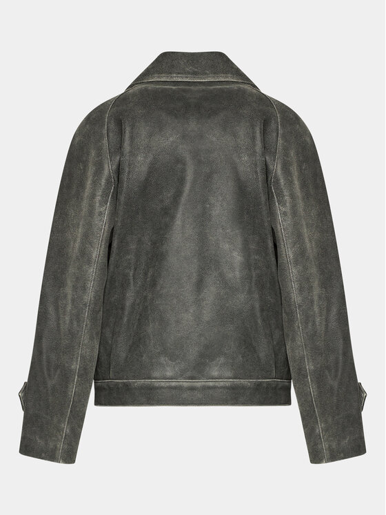 MVP Wardrobe MVP Wardrobe Giacca in similpelle Solferino MVPI3CP152.0PELLE Grigio Wide Fit
