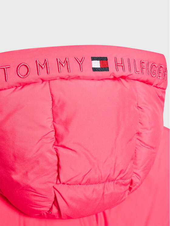 Tommy Hilfiger Tommy Hilfiger Vatovaná bunda Branded KG0KG06689 Ružová Regular Fit