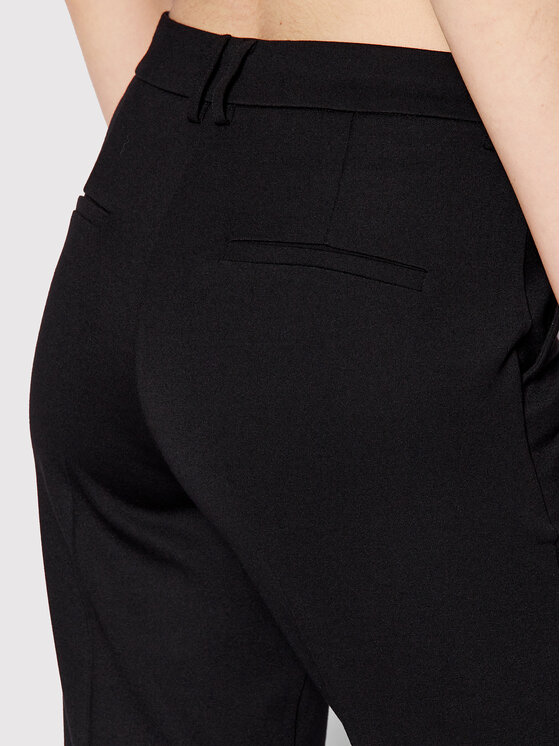 Pantaloni di tessuto Caro 10102013 Nero Slim Fit