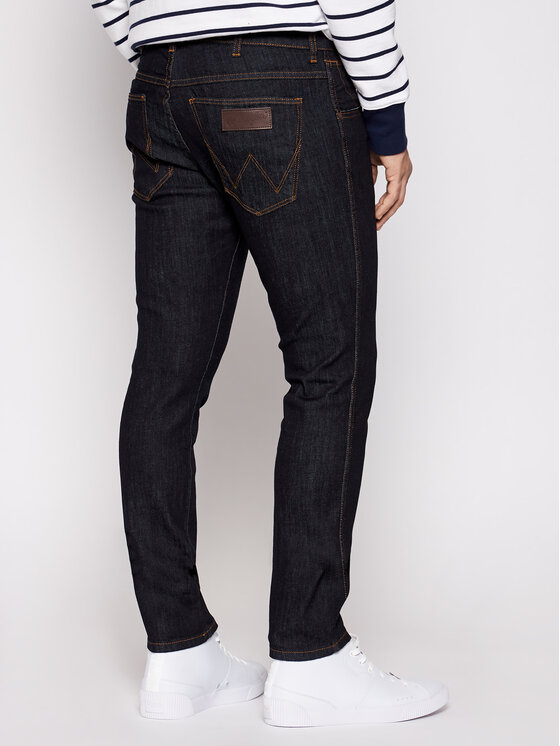 Wrangler Wrangler Jeansy Larston W18SP690A 112127578 Czarny Slim Fit