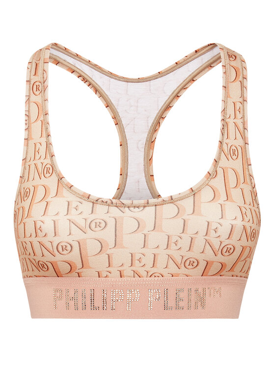 PHILIPP PLEIN PHILIPP PLEIN Biustonosz sportowy 5041 Kremowy