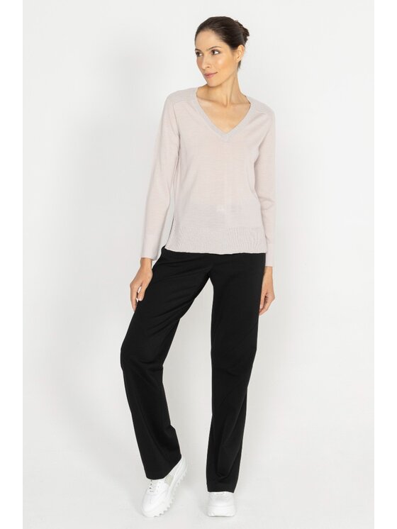 Deni Cler Milano Deni Cler Milano Sweter T-DC-S462-D5-90-31-1 Różowy Regular Fit