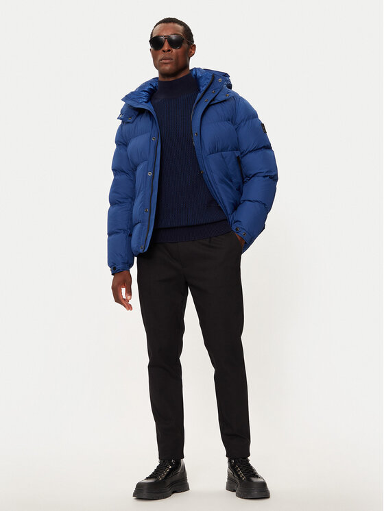 BOSS BOSS Зимно яке H-Corbinian3 50525243 Син Regular Fit