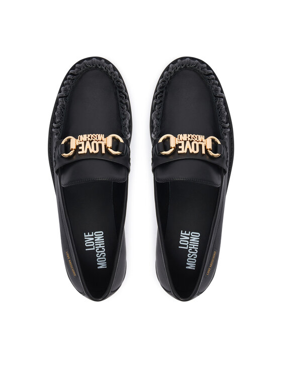 LOVE MOSCHINO LOVE MOSCHINO Μοκασίνια JA10063G1PIA0000 Μαύρο