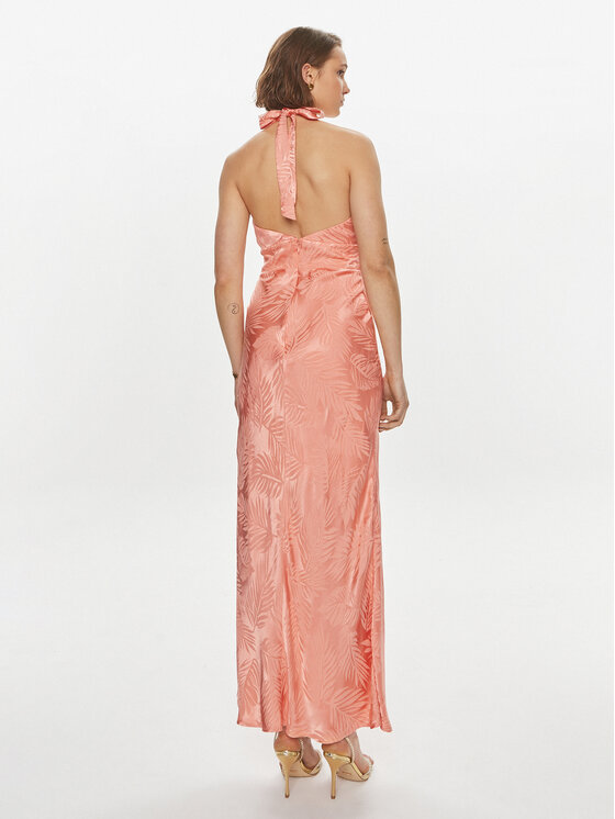 Guess Guess Abendkleid Sl Aubree W4GK60 WFDF0 Korallenfarben Regular Fit