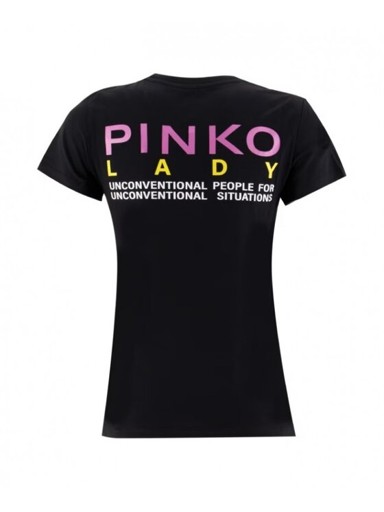 PINKO Pinko T-Shirt 100355 Černá Regular Fit