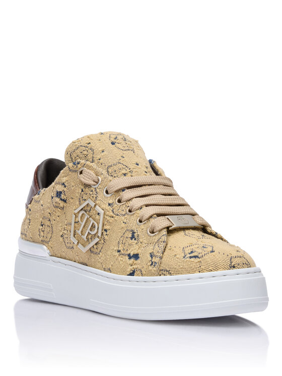 PHILIPP PLEIN PHILIPP PLEIN Sneakersy 29932 Brązowy