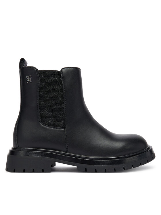 Tommy Hilfiger Tommy Hilfiger Ботильйони T3A5-34152-1355999 S Чорний
