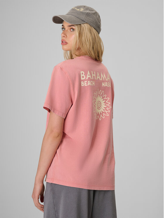 4F 4F T-Shirt APRES SEA Koralowy Loose Fit