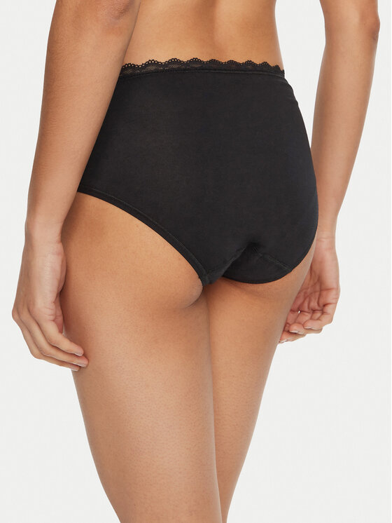 Triumph Triumph Souprava kalhotek Feel Of Cotton 10225011 Černá