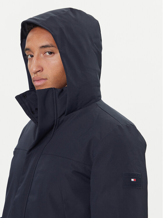 Tommy Hilfiger Tommy Hilfiger Демісезонний плащ MW0MW41362 Cиній Regular Fit
